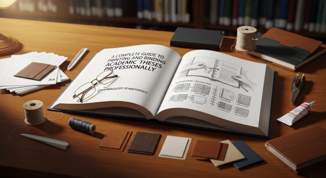A Complete Guide to Printing and Binding Academic Theses Professionally